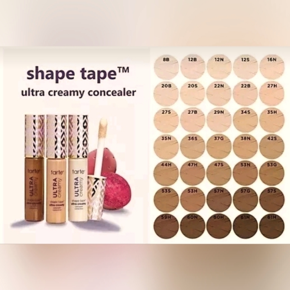 Tarte Shape Tape Contour Concealer Full Size 10 mL NIB Choose Your Shade